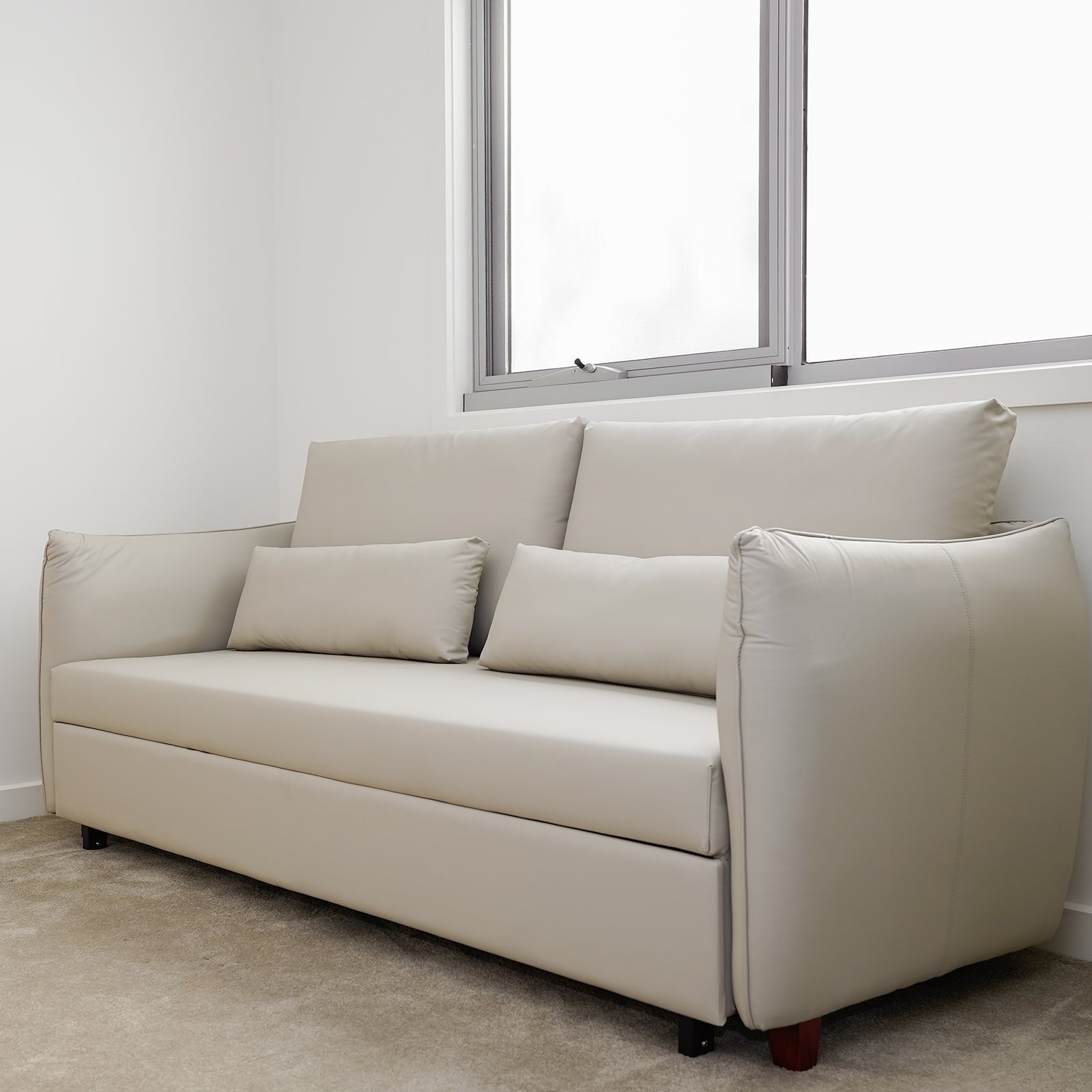 Leather Touch Sofa Bed - PEIYITAO FURNITURE