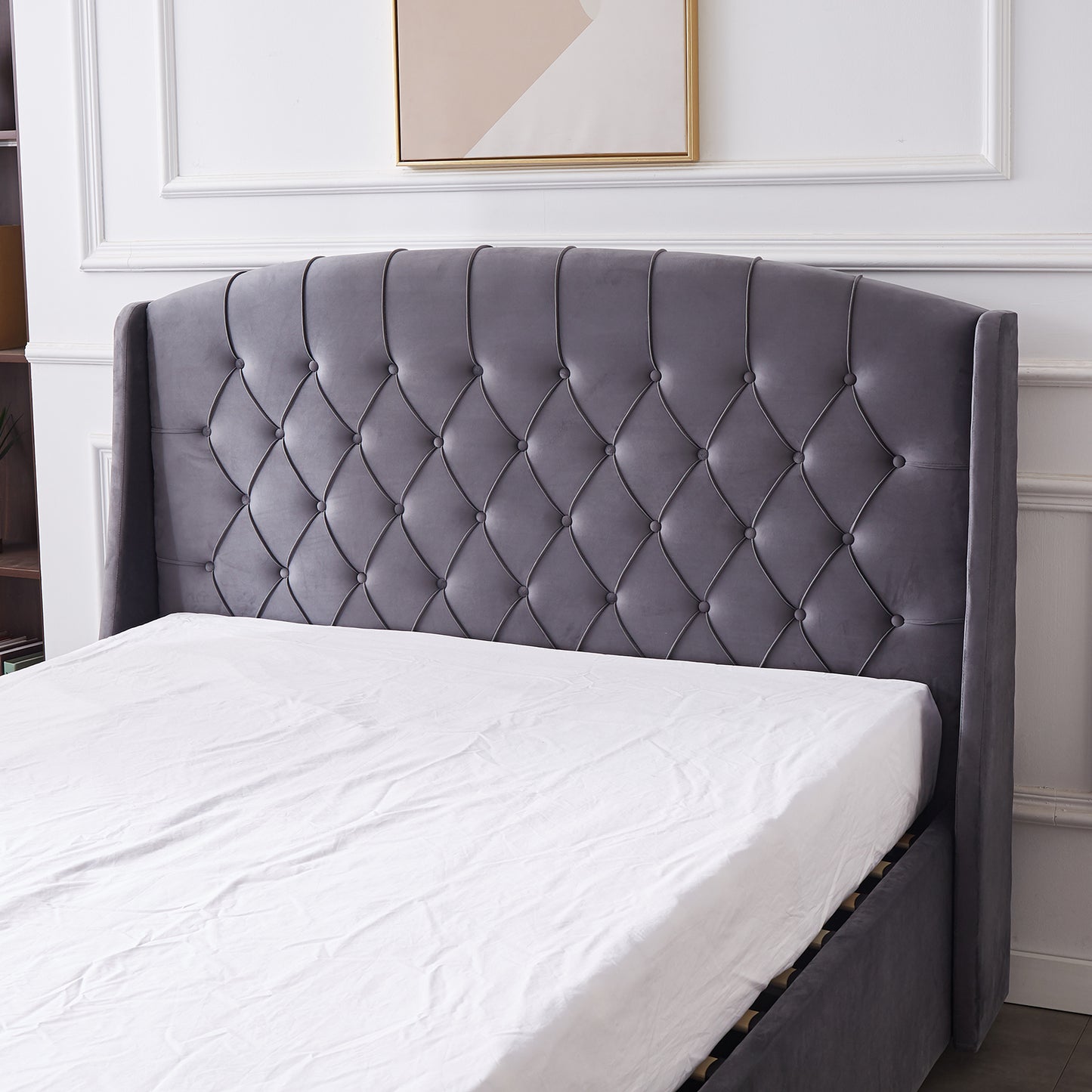Queen Size Bed - PEIYITAO FURNITURE
