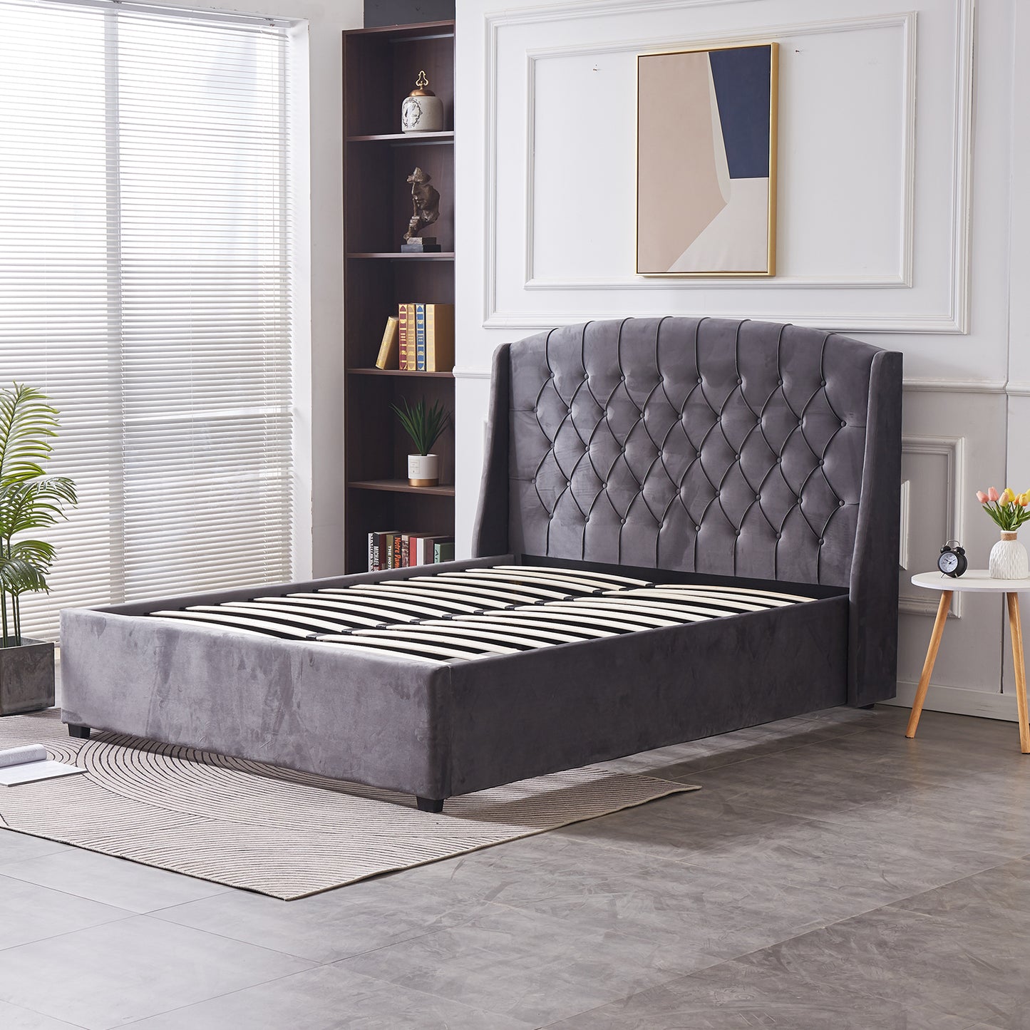 Queen Size Bed - PEIYITAO FURNITURE