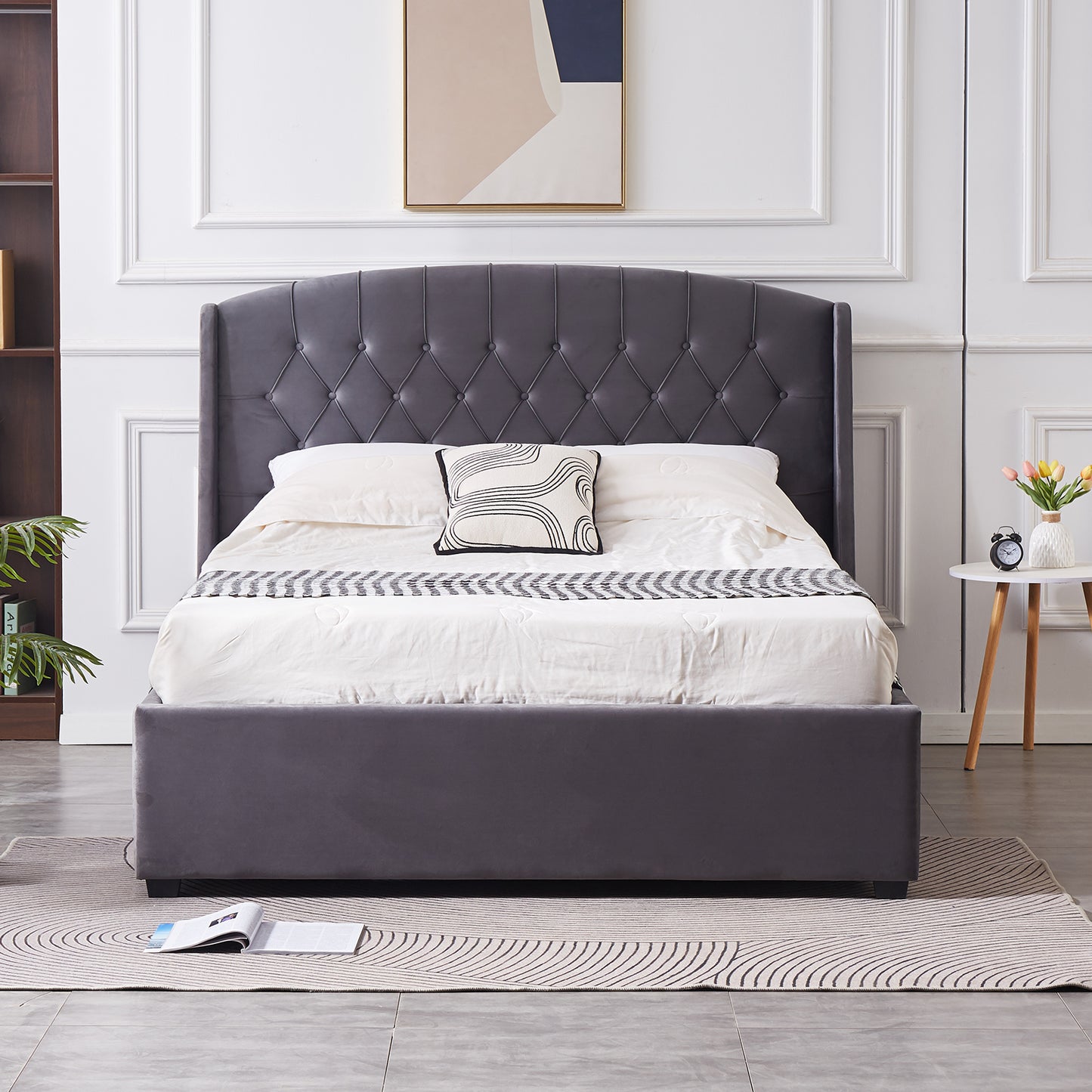 Queen Size Bed - PEIYITAO FURNITURE