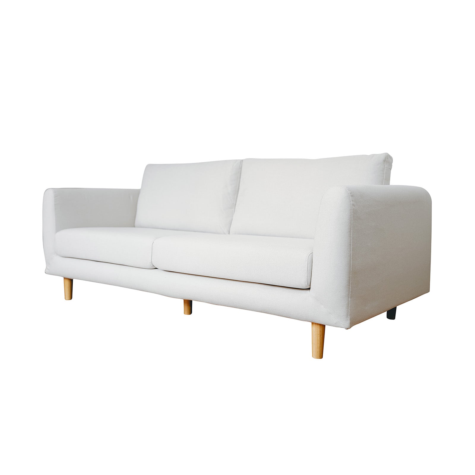 Elegant White/Grey Sofa - PEIYITAO FURNITURE 