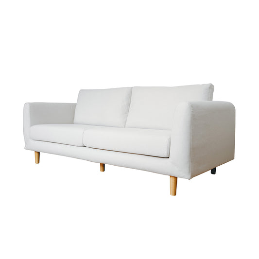 Elegant White/Grey Sofa - PEIYITAO FURNITURE 