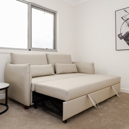 Leather Touch Sofa Bed - PEIYITAO FURNITURE 