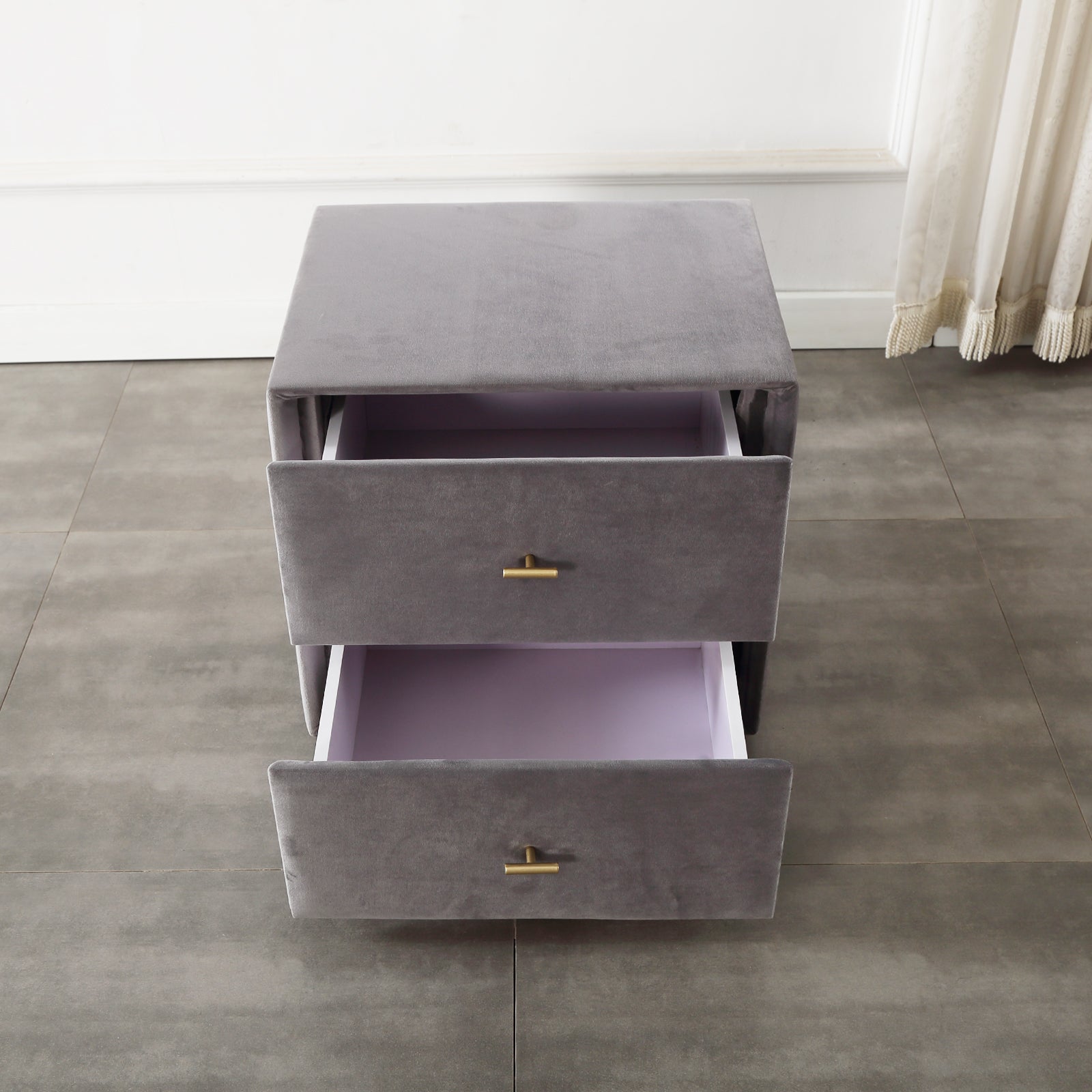 Moonlight Bedside Table - PEIYITAO FURNITURE 