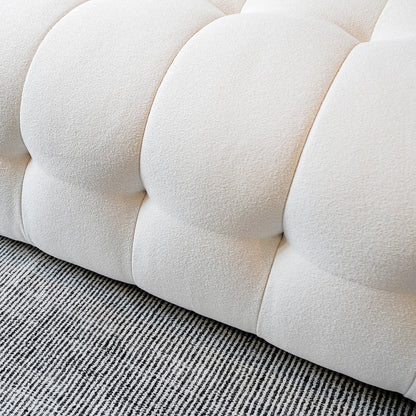 Pearl White Marshmallow Sofa - PEIYITAO FURNITURE 
