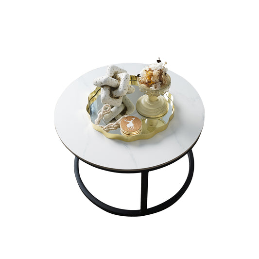Stone Coffee Table Set - PEIYITAO FURNITURE 