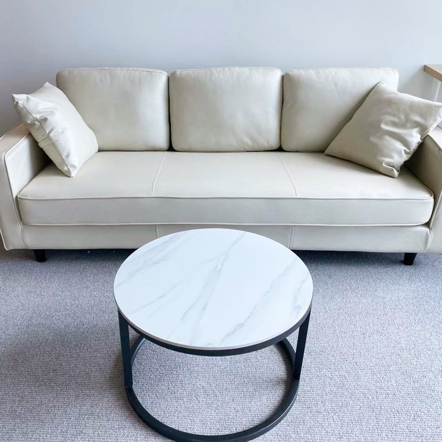Stone Coffee Table Set - PEIYITAO FURNITURE 