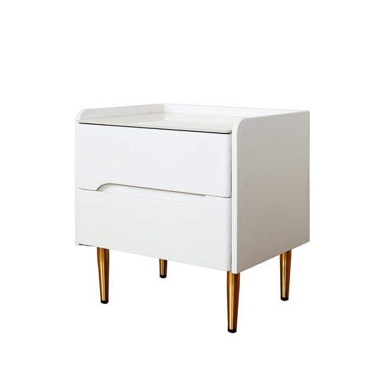 White bedside table - PEIYITAO FURNITURE